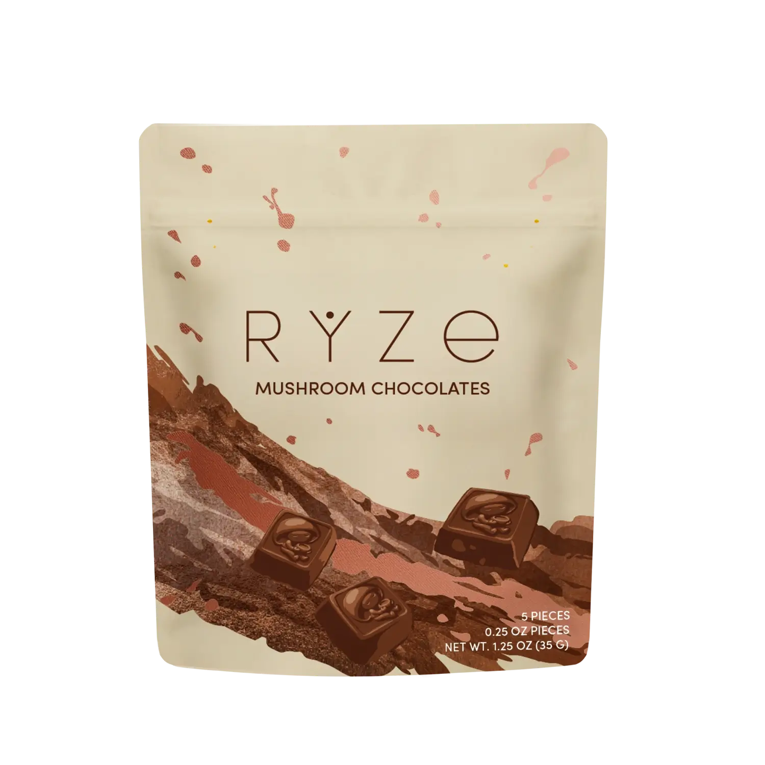 FREE Mushroom Chocolates Rye (5 pieces) V0