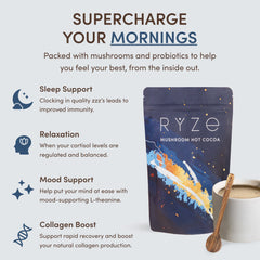 RYZE Nighttime Mushroom Cocoa Starter Bag O3
