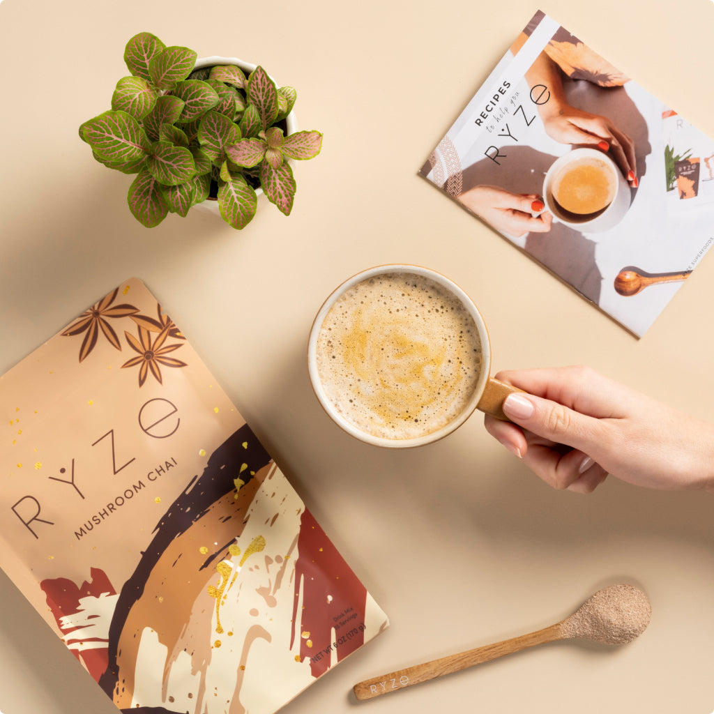 RYZE Mushroom Chai Starter Bag Z5