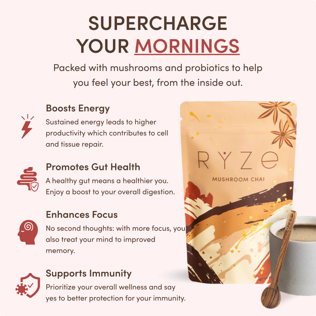 RYZE Mushroom Chai Starter Bag Z5