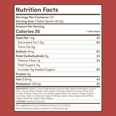 RYZE Mushroom Chai — Organic Instant Chai with Reishi & Organic Black Tea, 20 Servings W1