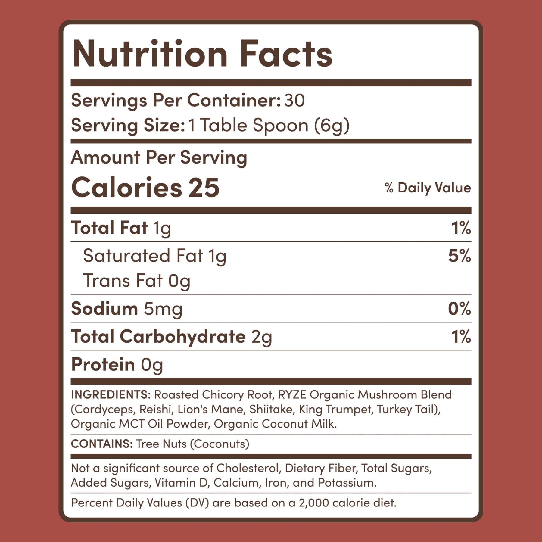 Mushroom Chicory (30 Servings) Z7