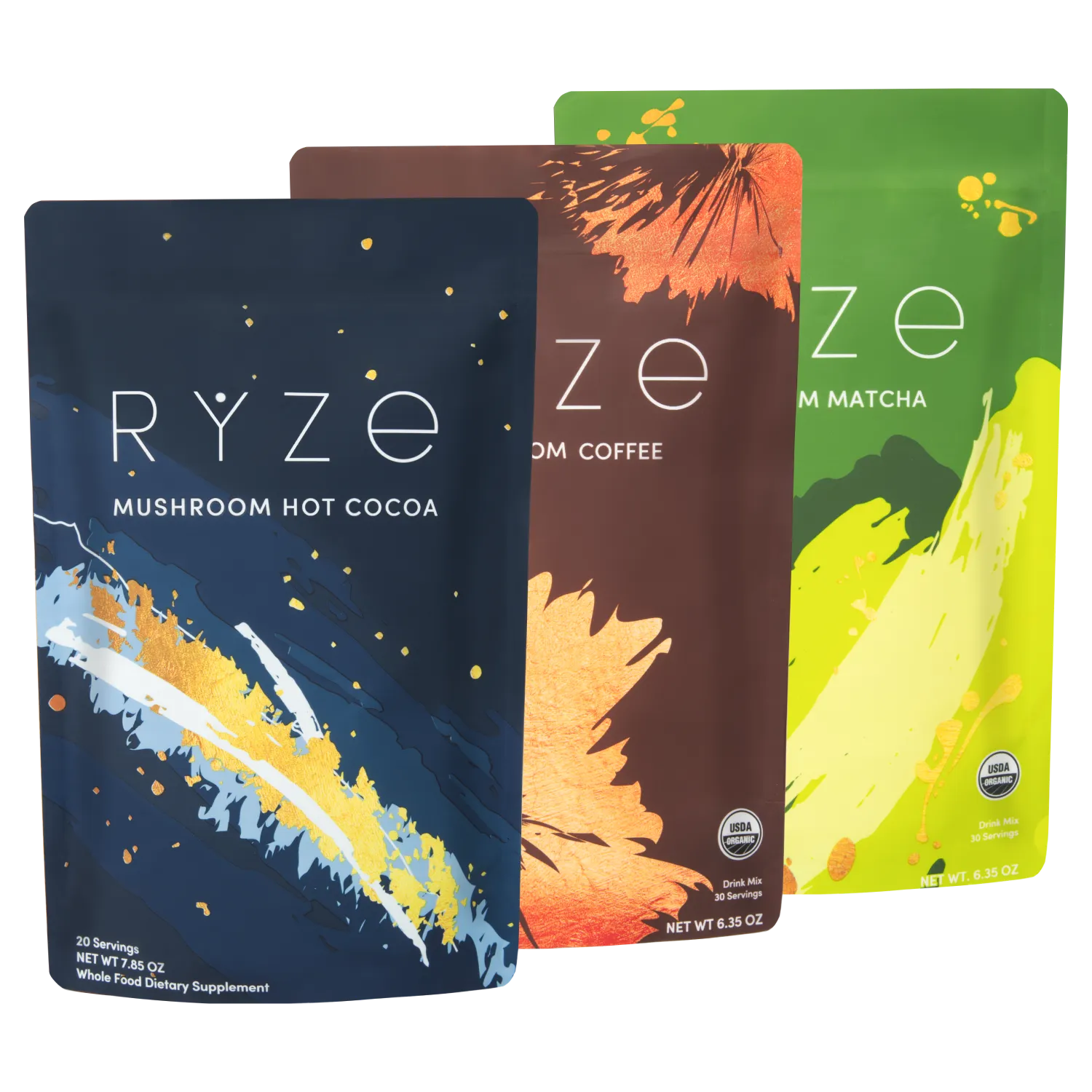 Ultimate Day + Night Bundle: Coffee + Matcha + Cocoa H0