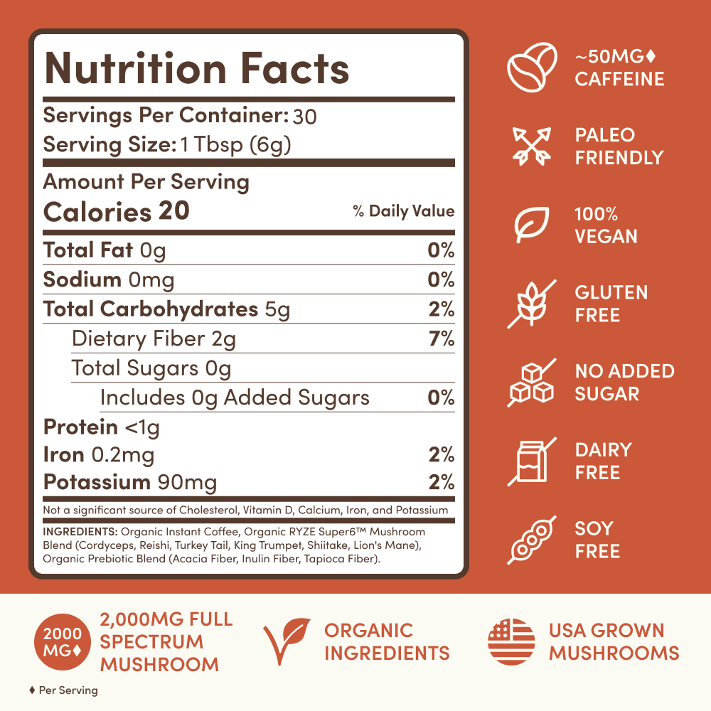 Mushroom Coffee (30 Servings) Y8