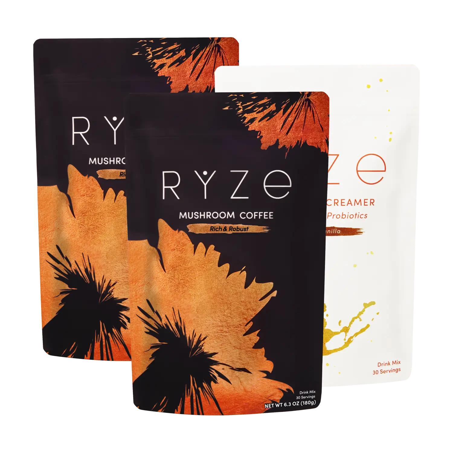 RYZE Ritual Set Dark Roast + Creamer F4