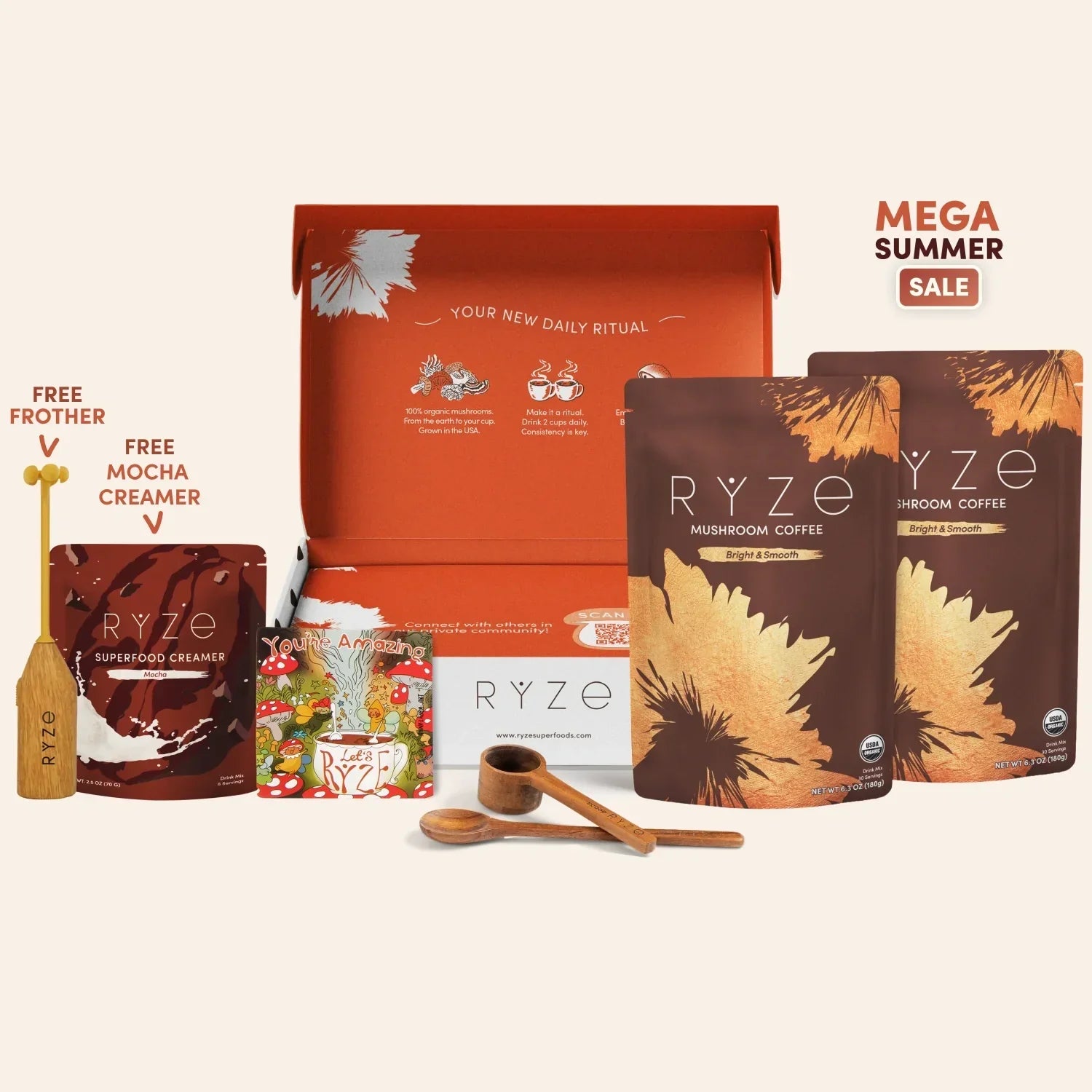 Starter Kit with Free Mocha Creamer C2