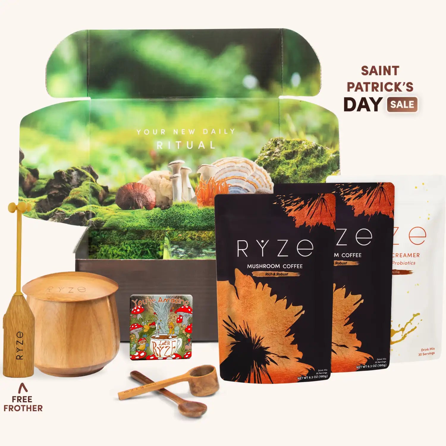 Mushroom Coffee Ritual Set C2