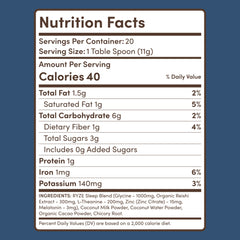 RYZE Mushroom Hot Cocoa — Organic Instant Cocoa with L-Theanine & Melatonin, 20 Servings P8