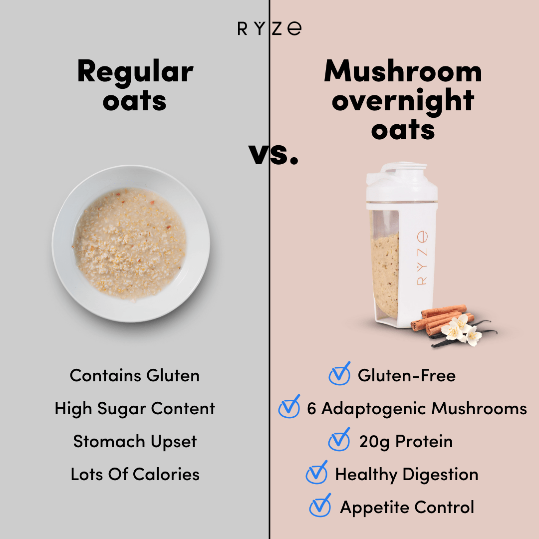 Mushroom Overnight Oats Pack (14 Servings) T6