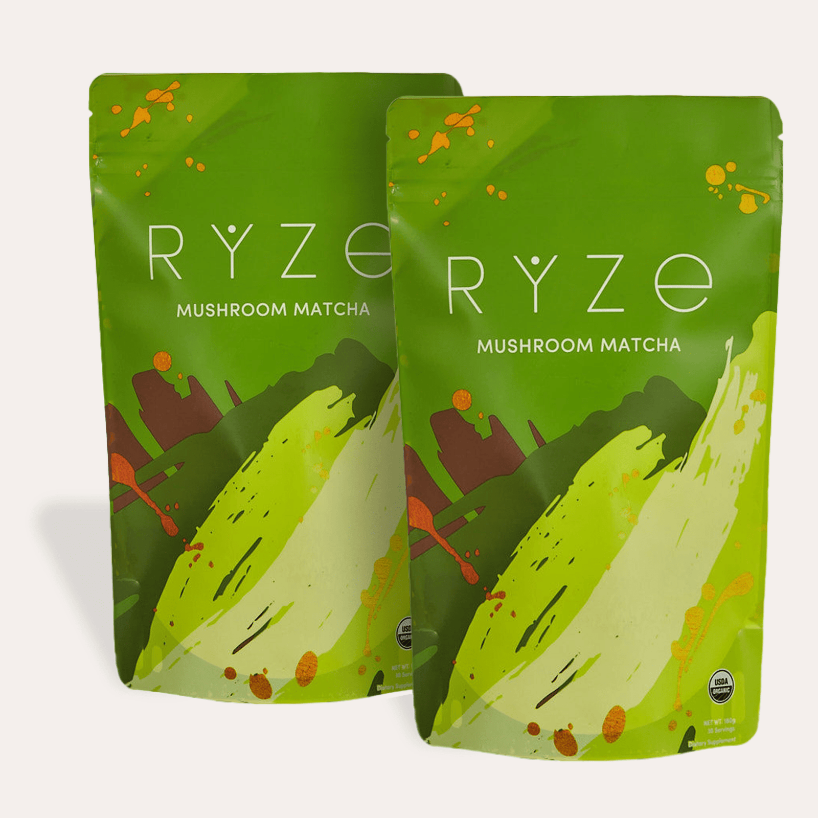 RYZE Organic Mushroom Matcha Starter Kit (60 servings) D5