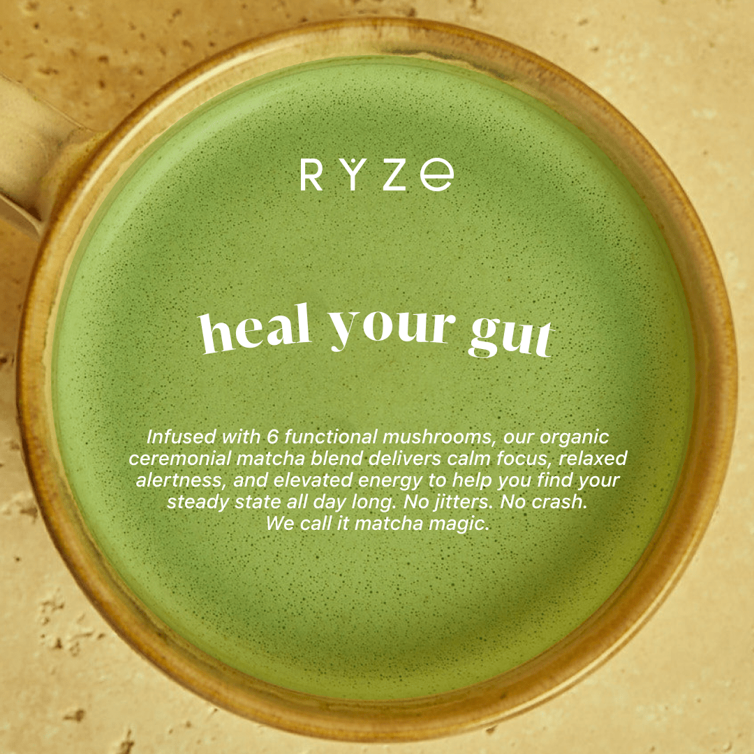 RYZE Organic Mushroom Matcha Starter Kit (60 servings) D5